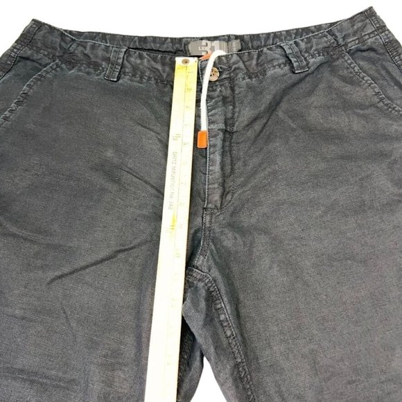 LE 31 By Simons Coupe Sydney Fit Comfort-waist Cotton and Linen Mens Pant 38-32L - Picture 4 of 12